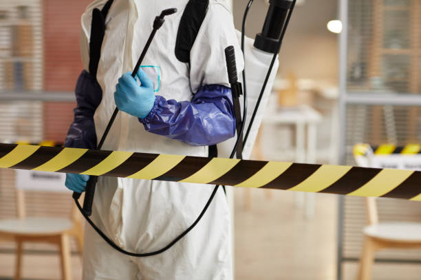 Professional Infectious Disease Decontamination technician working in Irvington, NJ